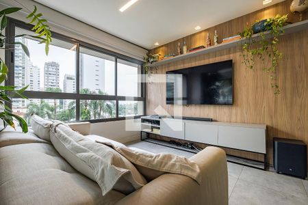 Sala/Cozinha de apartamento para alugar com 2 quartos, 70m² em Jardins, São Paulo