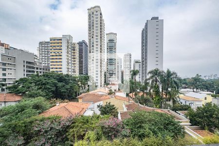 Sala/Cozinha - Vista de apartamento para alugar com 2 quartos, 70m² em Jardins, São Paulo