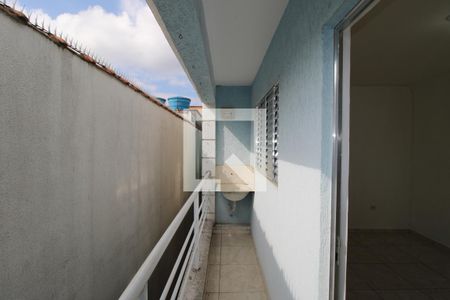 Quarto 1 - Varanda de casa para alugar com 1 quarto, 40m² em Vila Chuca, São Paulo