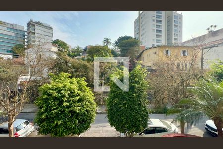 Varanda da Sala de apartamento para alugar com 1 quarto, 79m² em Jardim das Bandeiras, São Paulo