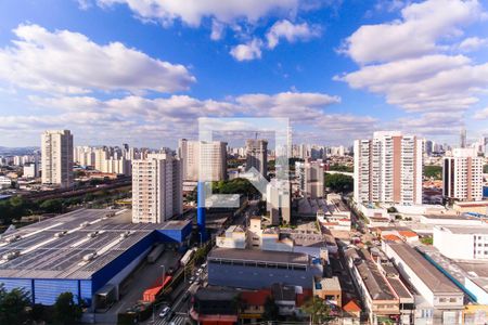 Vista da Varanda da Sala/Cozinha de apartamento para alugar com 2 quartos, 50m² em Quarta Parada, São Paulo