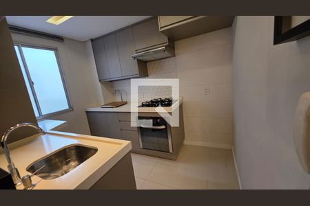 Cozinha de apartamento à venda com 2 quartos, 44m² em Parque das Cachoeiras, Campinas