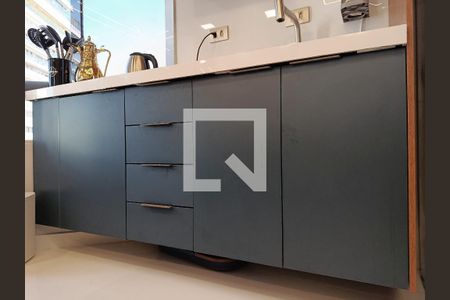 Pavimento inferior - Cozinha de apartamento para alugar com 1 quarto, 85m² em Paraíso, São Paulo
