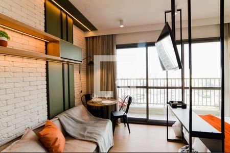 Studio de kitnet/studio para alugar com 1 quarto, 28m² em Centro, Guarulhos