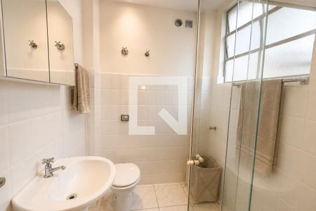 Banheiro de kitnet/studio à venda com 1 quarto, 41m² em Cerqueira César, São Paulo