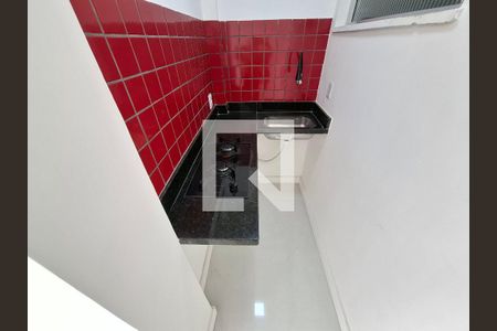 Cozinha  de apartamento à venda com 1 quarto, 30m² em Centro, Rio de Janeiro