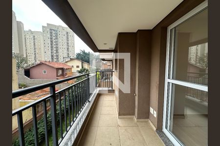 Varanda da Sala de apartamento para alugar com 3 quartos, 77m² em Jardim Tupanci, Barueri