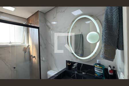 Banheiro da Suíte 1 de apartamento para alugar com 3 quartos, 92m² em Mooca, São Paulo