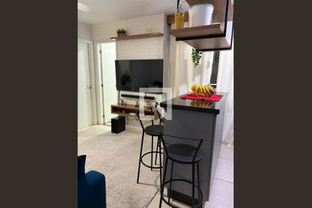 Cozinha de apartamento à venda com 2 quartos, 44m² em Vila Nova Carolina, São Paulo