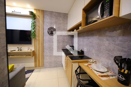 Sala/Cozinha de apartamento para alugar com 1 quarto, 30m² em Aricanduva, São Paulo