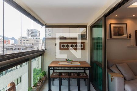 Varanda da Sala de apartamento à venda com 3 quartos, 78m² em Tijuca, Rio de Janeiro
