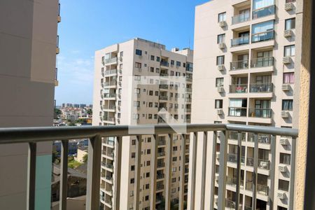 Varanda da Sala de apartamento à venda com 2 quartos, 37m² em Cachambi, Rio de Janeiro