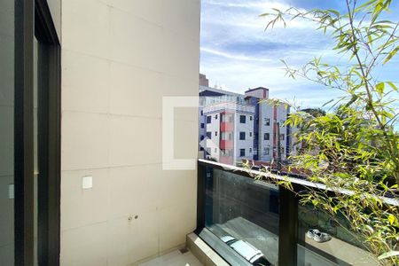 Varanda da Sala de apartamento à venda com 3 quartos, 120m² em Santo Antônio, Belo Horizonte