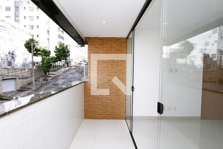 Varanda da Sala de apartamento à venda com 3 quartos, 88m² em Gutierrez, Belo Horizonte