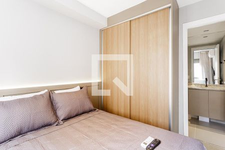 Quarto Suíte de apartamento para alugar com 1 quarto, 26m² em Vila Nova Conceição, São Paulo