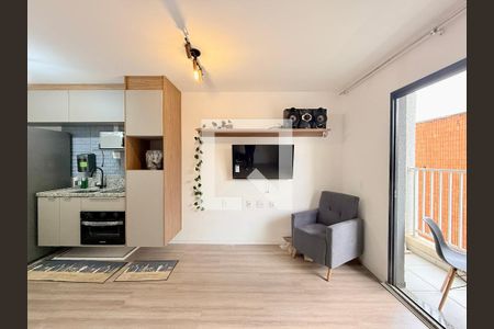 Quarto  de kitnet/studio para alugar com 1 quarto, 26m² em Santo Amaro, São Paulo