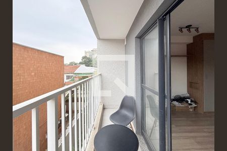 Sacada de kitnet/studio para alugar com 1 quarto, 26m² em Santo Amaro, São Paulo