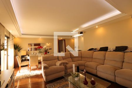 Sala de apartamento à venda com 3 quartos, 140m² em Vila Assunção, Santo André