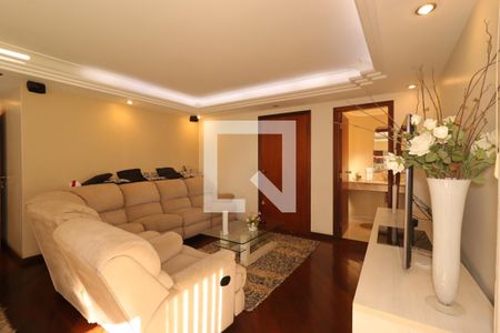 Sala de apartamento à venda com 3 quartos, 140m² em Vila Assunção, Santo André