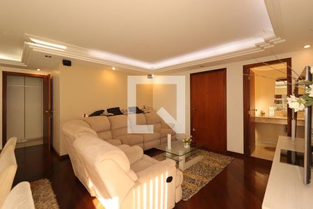 Sala de apartamento à venda com 3 quartos, 140m² em Vila Assunção, Santo André