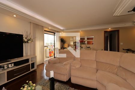 Sala de apartamento à venda com 3 quartos, 140m² em Vila Assunção, Santo André