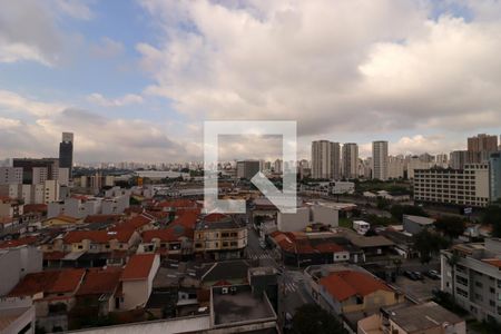Vista da Sala de apartamento à venda com 1 quarto, 51m² em Santa Terezinha, Santo André