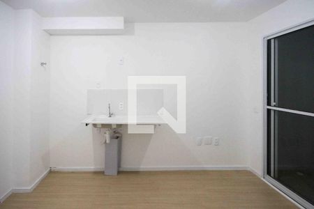 Sala e Cozinha de apartamento para alugar com 1 quarto, 25m² em Jardim Imperador (zona Leste), São Paulo