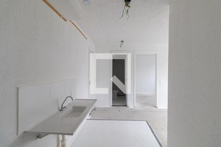 Sala/cozinha de apartamento à venda com 2 quartos, 33m² em Vila Silvia, São Paulo