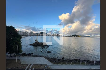 Vista da Sala de apartamento para alugar com 1 quarto, 50m² em Morro dos Barbosas, São Vicente