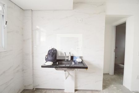 Sala/Cozinha de apartamento à venda com 2 quartos, 34m² em Jardim São Paulo, São Paulo