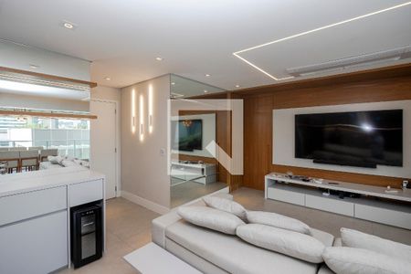 Sala de apartamento para alugar com 3 quartos, 140m² em Vila Gertrudes, São Paulo