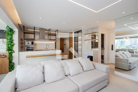 Sala de apartamento para alugar com 3 quartos, 140m² em Vila Gertrudes, São Paulo