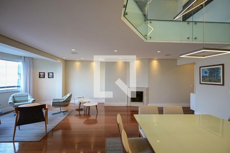 Sala de apartamento para alugar com 4 quartos, 343m² em Vila Morse, São Paulo