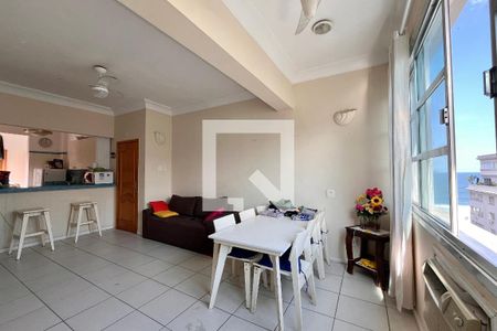 Sala  de apartamento à venda com 2 quartos, 80m² em Copacabana, Rio de Janeiro