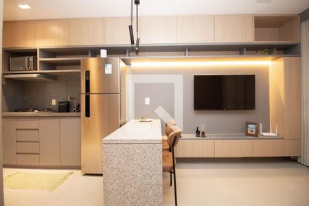 Sala de apartamento para alugar com 1 quarto, 40m² em Águas Claras, Brasília
