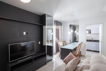 Sala de apartamento para alugar com 2 quartos, 69m² em Planalto, Belo Horizonte