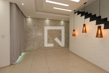 Sala de casa à venda com 3 quartos, 183m² em Vila Curuçá, Santo André