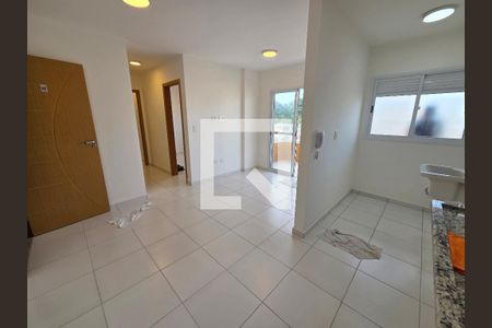 Sala de apartamento para alugar com 2 quartos, 57m² em Boqueirão, Praia Grande