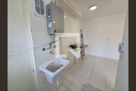 Área de Serviço de apartamento para alugar com 2 quartos, 57m² em Boqueirão, Praia Grande