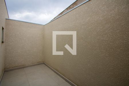 Área externa do quarto 1 de casa à venda com 3 quartos, 100m² em Jardim Santo Alberto, Santo André