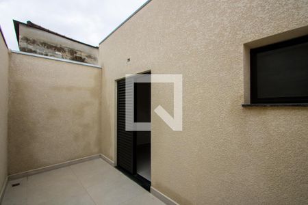Área externa do quarto 1 de casa à venda com 3 quartos, 100m² em Jardim Santo Alberto, Santo André