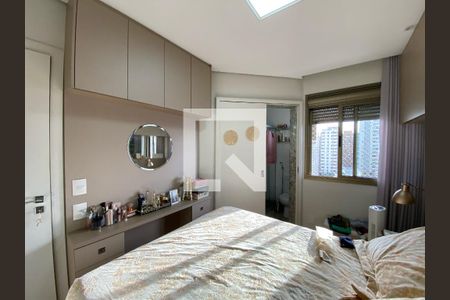Suite 1 de apartamento à venda com 3 quartos, 110m² em Funcionários, Belo Horizonte