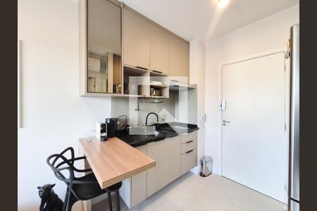 Cozinha/Área de Serviço de apartamento à venda com 1 quarto, 31m² em Vila Olímpia, São Paulo