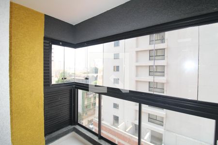 Sala / Cozinha de apartamento para alugar com 1 quarto, 28m² em Vila Dom Pedro Ii, São Paulo
