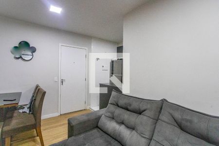 Sala  de apartamento à venda com 2 quartos, 40m² em Campanário, Diadema
