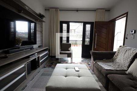 Sala de casa à venda com 3 quartos, 200m² em Vila Pires, Santo André