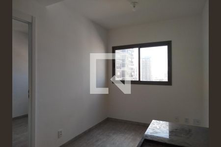 Sala e cozinha de kitnet/studio para alugar com 1 quarto, 27m² em Vila Aricanduva, São Paulo