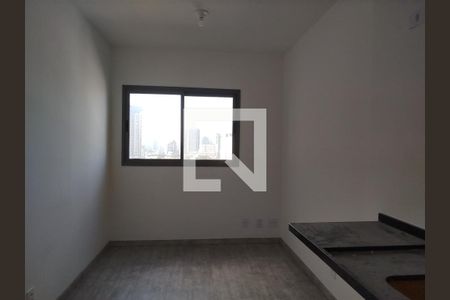 Sala e cozinha de kitnet/studio para alugar com 1 quarto, 27m² em Vila Aricanduva, São Paulo
