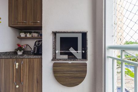 Detalhe - Varanda de apartamento à venda com 3 quartos, 77m² em Mooca, São Paulo