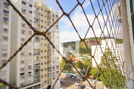Varanda _Vista  de apartamento para alugar com 3 quartos, 72m² em Jardim Carvalho, Porto Alegre